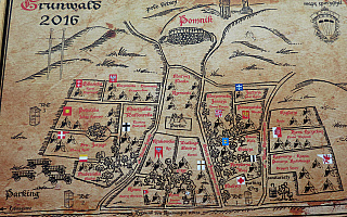 Grunwald – krajobraz po bitwie w 1410 i 2016 roku